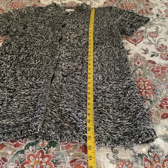 Women’s Charter Club short sleeved thigh length cardigan. - Picture 5 of 6